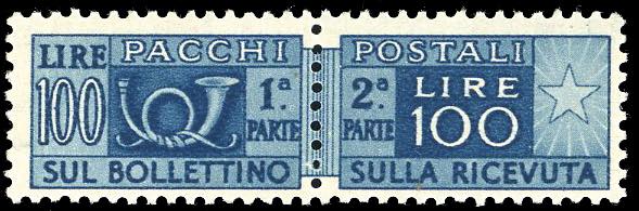 1946 - 100 lire, filigrana ruota ... 