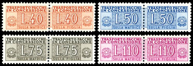 1953 - Filigrana ruota coricata, ... 