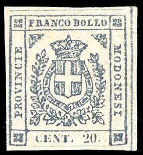 1859 - 20 cent. ardesia violaceo ... 