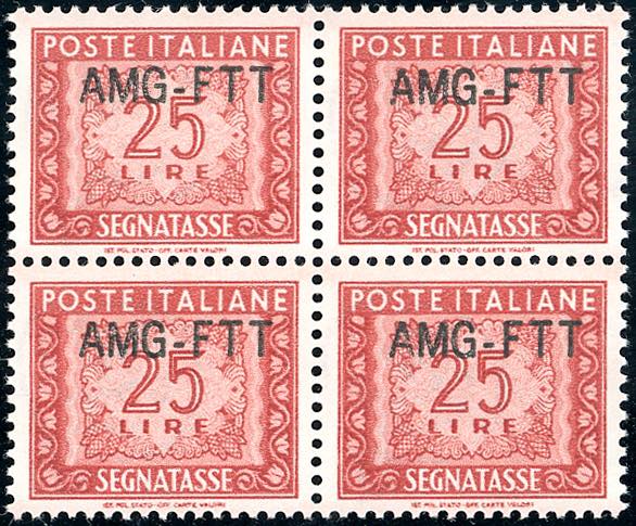 SEGNATASSE 1954 - 25 lire, nuovo ... 