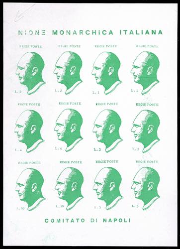 UNIONE MONARCHICA ITALIANA 1946 - ... 