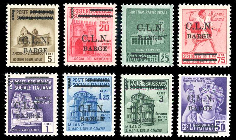 BARGE 1945 - Serie completa (1/8), ... 