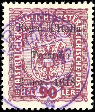 TRENTINO-ALTO ADIGE 1918 - 90 h. ... 