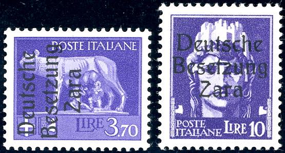 OCCUPAZIONE TEDESCA ZARA 1943 - ... 