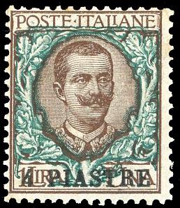 COSTANTINOPOLI 1908 - 4 pi. su 1 ... 