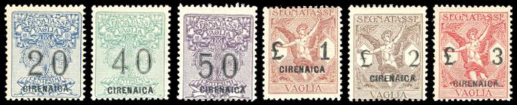 SEGNATASSE VAGLIA 1924 - Serie ... 