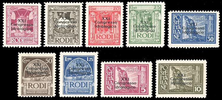 1930 - Congresso Idrologico, serie ... 