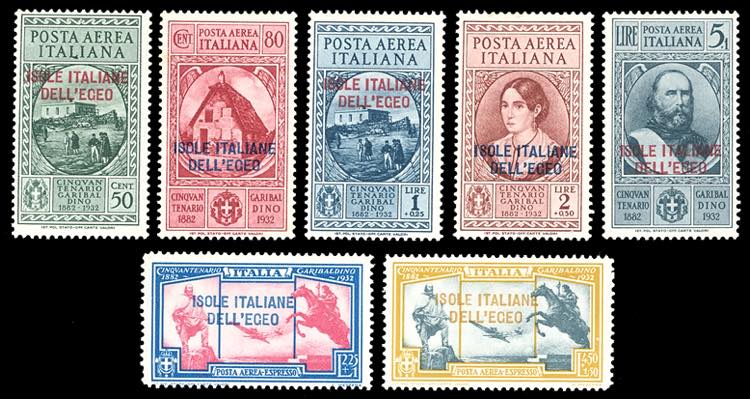 POSTA AEREA 1932 - Garibaldi, ... 