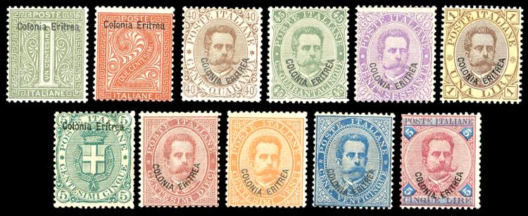 1893 - Prima emissione, serie ... 