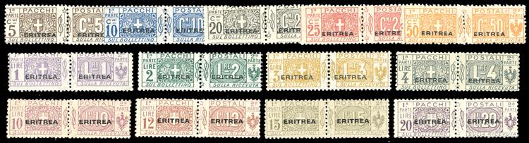 PACCHI POSTALI 1917/24 - Nodo di ... 