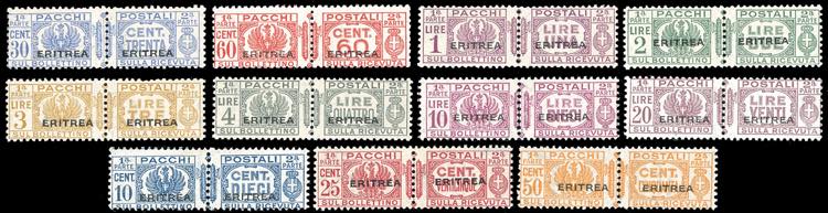 PACCHI POSTALI 1927/37 - Fascio al ... 