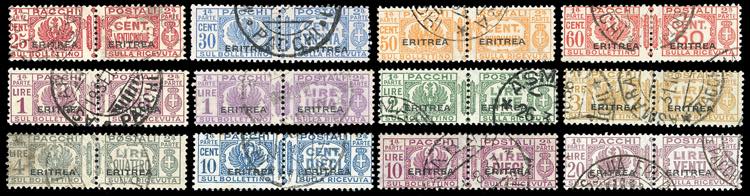 PACCHI POSTALI 1927/37 - Fascio al ... 