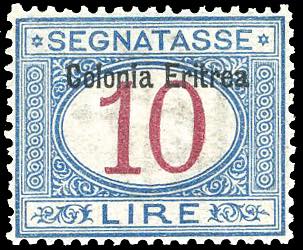 SEGNATASSE 1903 - 10 lire ... 