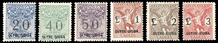 SEGNATASSE VAGLIA 1925 - Serie ... 