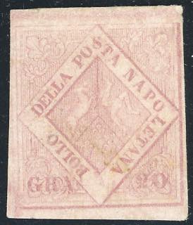 1859 - 20 grana rosa chiaro, II ... 