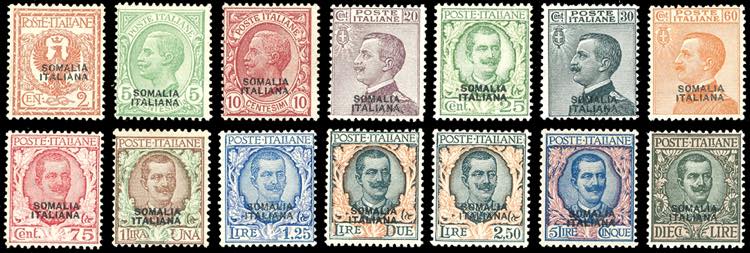 1926/30 - Floreale soprastampati, ... 