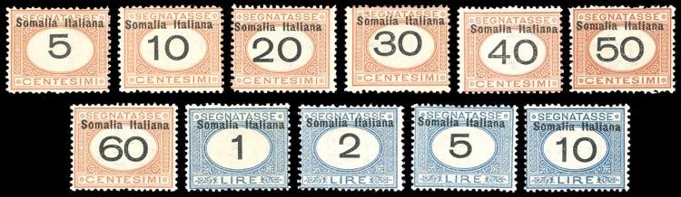 SEGNATASSE 1926 - Cifre nere, in ... 