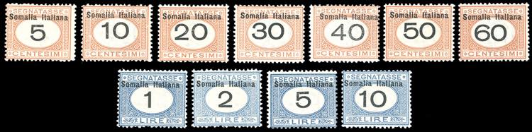 SEGNATASSE 1926 - Cifre nere, ... 