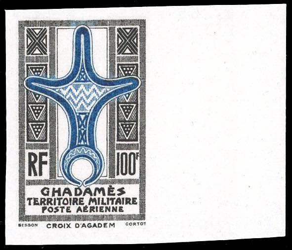 GHADAMES POSTA AEREA 1949 - 100 f. ... 