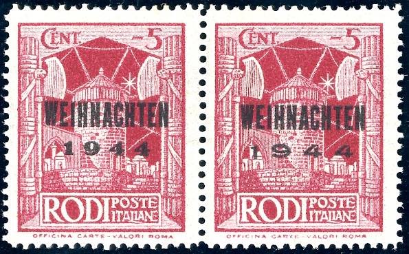 OCCUPAZIONE TEDESCA EGEO 1944 - 5 ... 