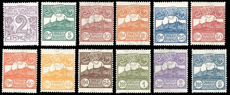 1903 - Cifra o veduta, serie ... 