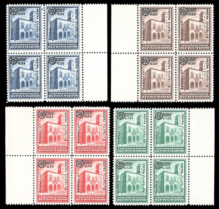 1934 - Soprastampati Mostra ... 