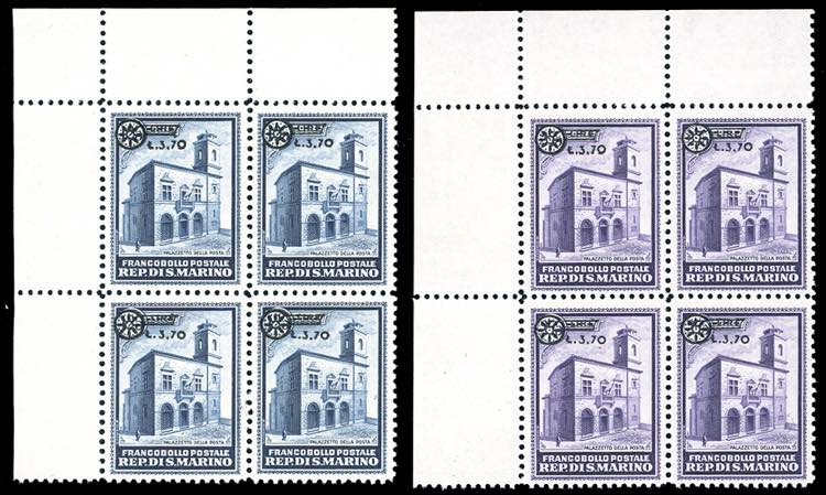 1934 - Palazzetto soprastampati, ... 