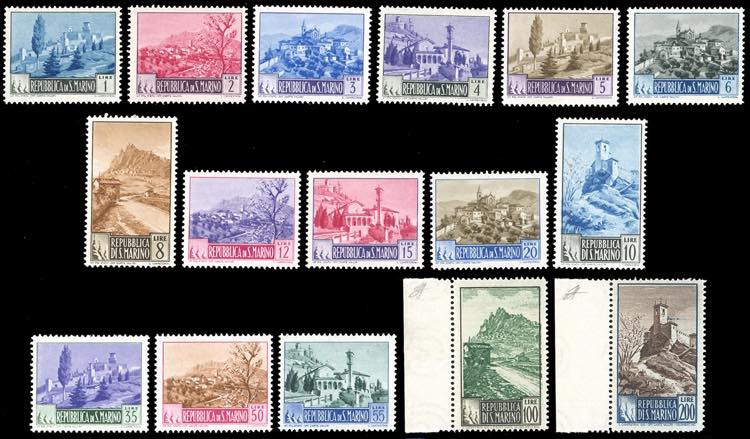 1949/50 - Paesaggi, serie completa ... 