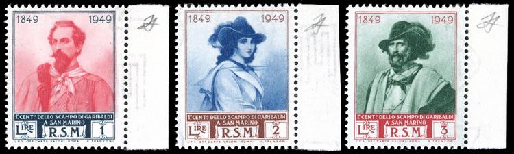 1952 - 1 lira, 2 lire e 3 lire ... 