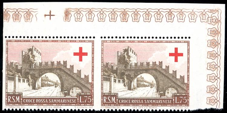 1951 - 75 lire Croce Rossa (370), ... 