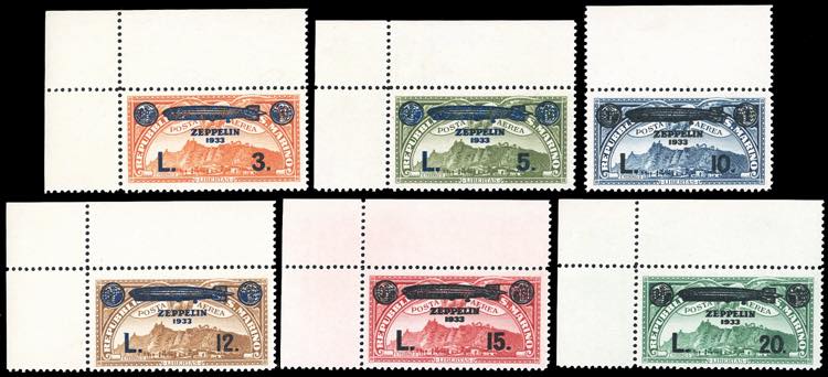 1933 - Zeppelin, serie completa ... 