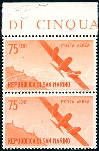 1946 - 75 cent. Vedute, coppia ... 