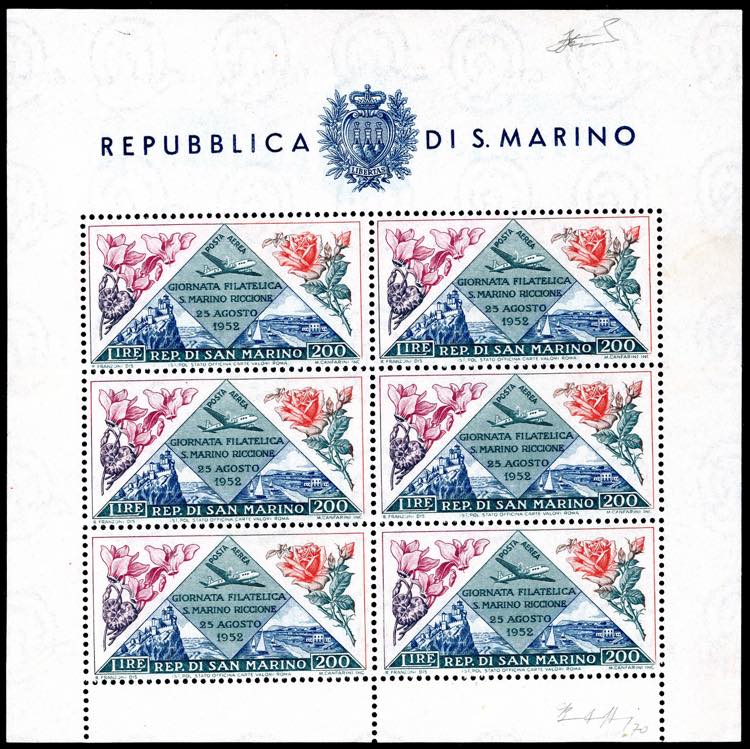 1952 - 200 lire Fiori-Giornata ... 