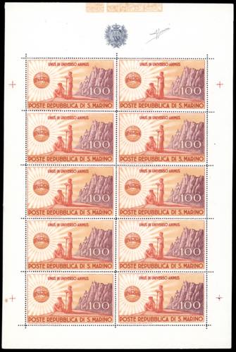 1946 - 1.000 lire UNRRA, ... 