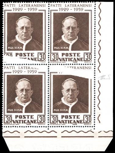 1959 - 30 lire Patti Lateranensi ... 