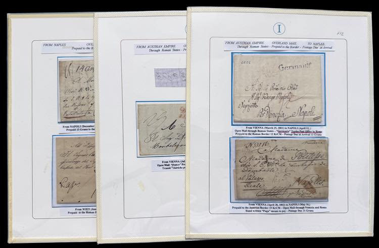 PREFILATELICHE NAPOLI 1801/1840 - ... 