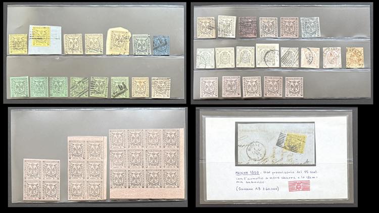 MODENA 1852/59 - Bellinsieme di ... 