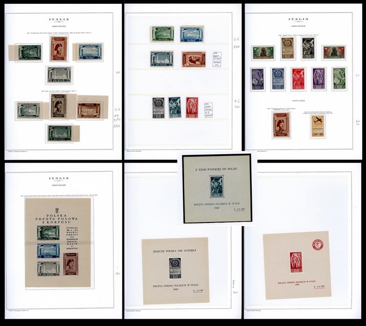 CORPO POLACCO 1946 - Avanzata ... 