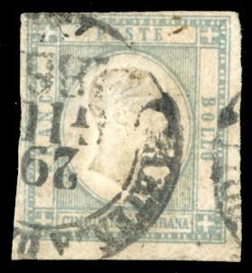 1861 - 50 grana grigio perla (24), ... 