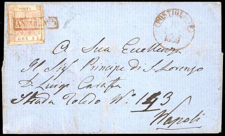 POSTIGLIONE, annullato rosso + ... 