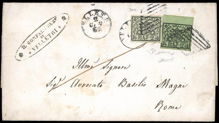 1865 - 2 baj verde oliva (3), ... 