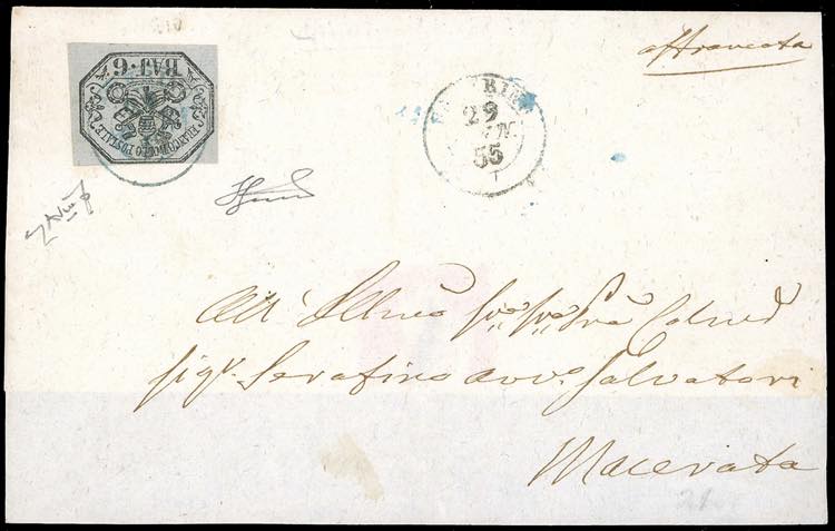 CAMERINO, 2C in azzurro ... 