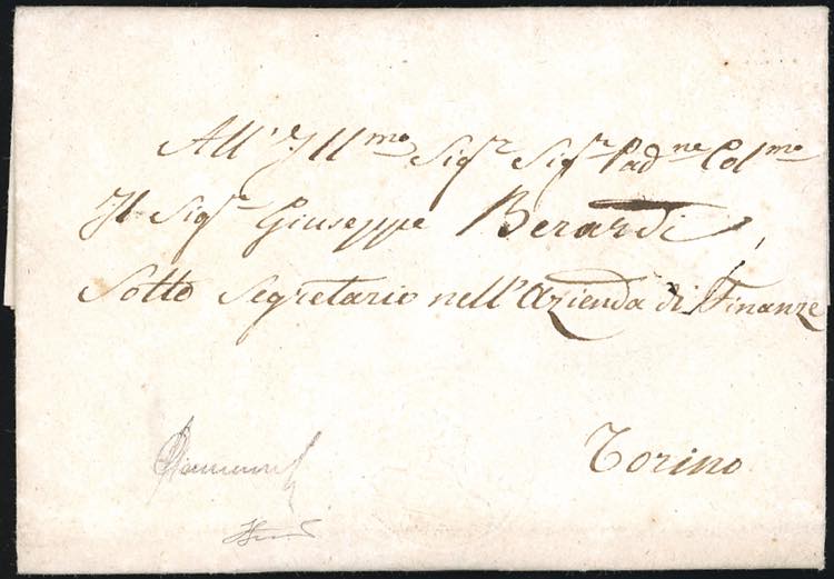 1820 ca - 15 cent. Cavallino, ... 