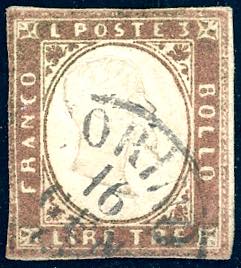 1861 - 3 lire rame (18), ... 