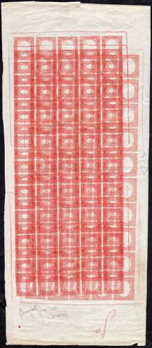 1863 - 40 cent. rosa vermiglio ... 