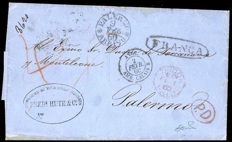 INCOMING MAIL MESSICO 1859 - ... 
