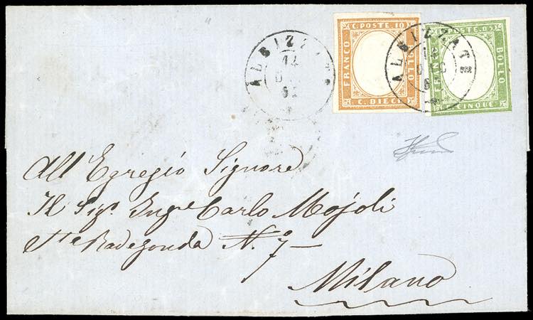 ALBIZZATE, punti 10 - 5 cent. e 10 ... 