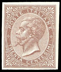 1866 - 30 cent. bruno castano De ... 