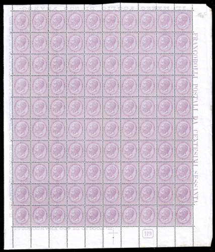 1866 - 60 cent. De La Rue, ... 