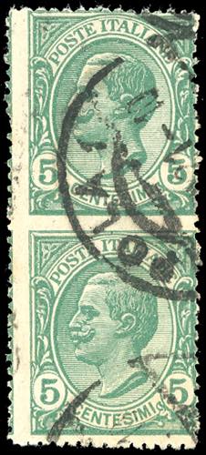1906 - 5 cent. Leoni, coppia ... 